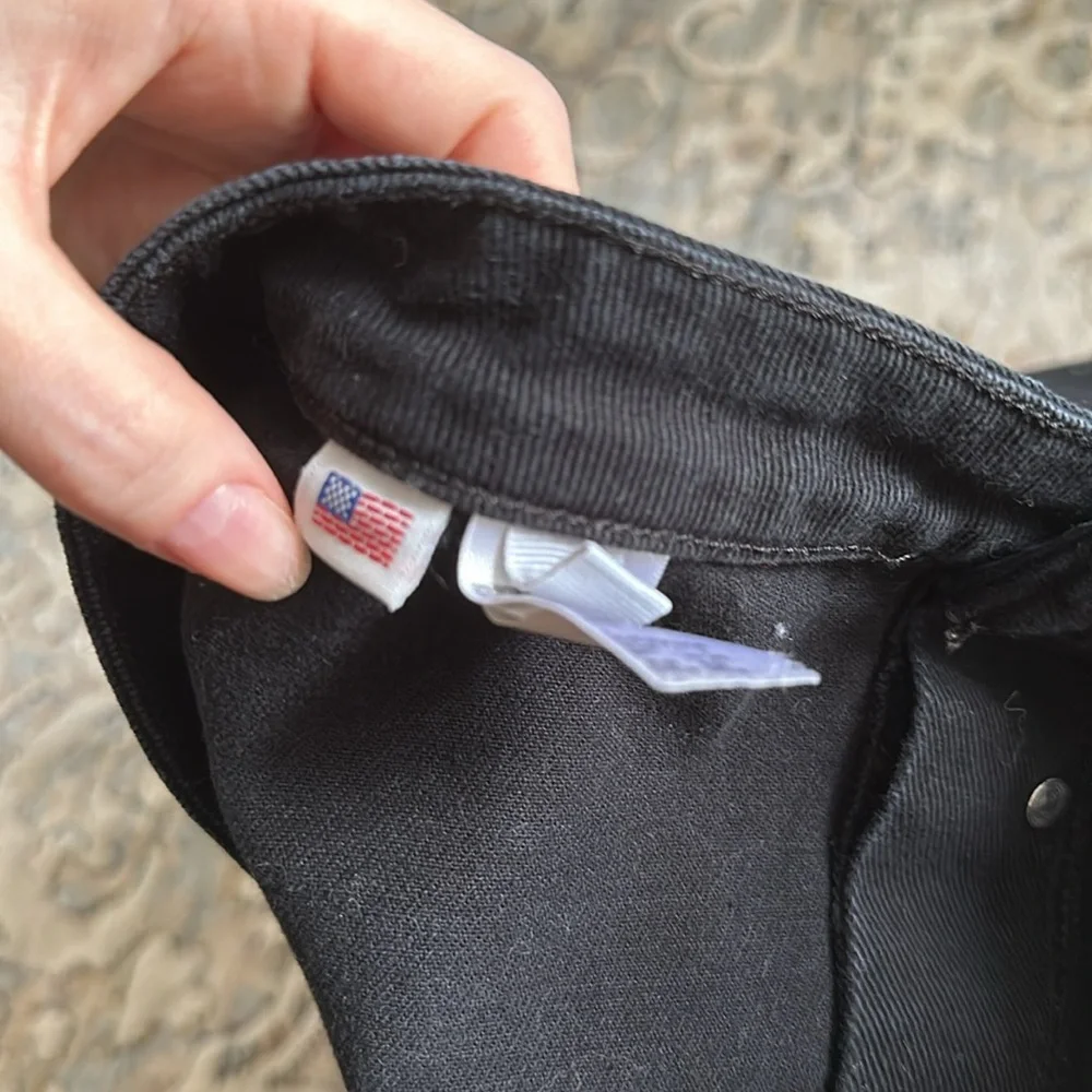Iconic American apparel button front denim skirt - Picture 3 of 3